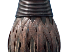 Vaza din bambus 44 cm, D166